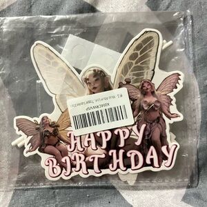 Fairy Happy Birthday Cake Topper